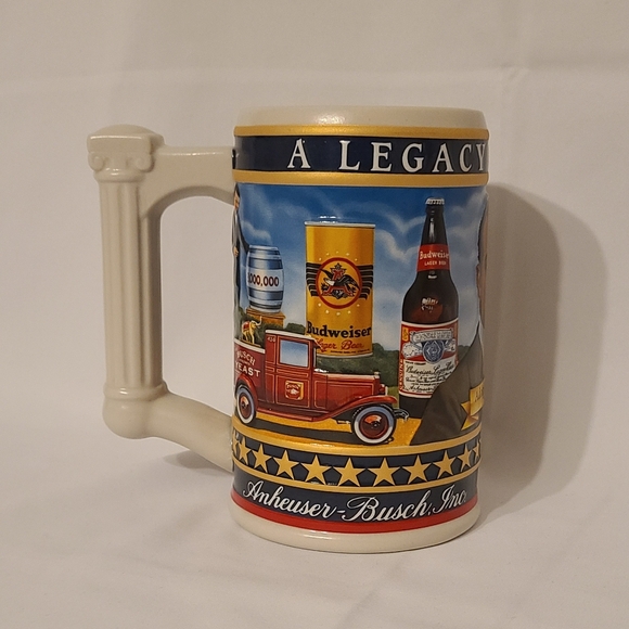 Budweiser Other - Budweiser Busch Family Series Adolphus Busch 3 President Stein Mug